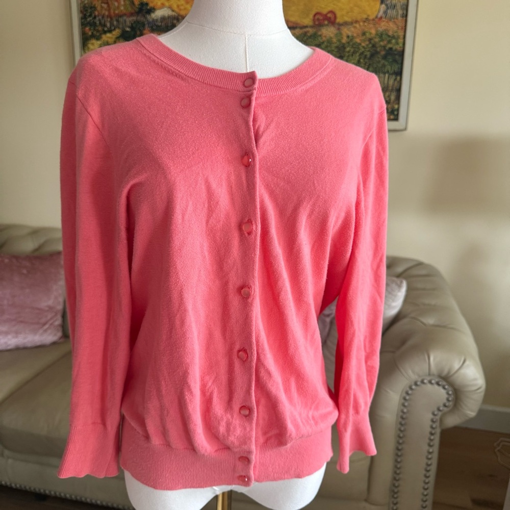 J. Crew  Button-Up Sweater